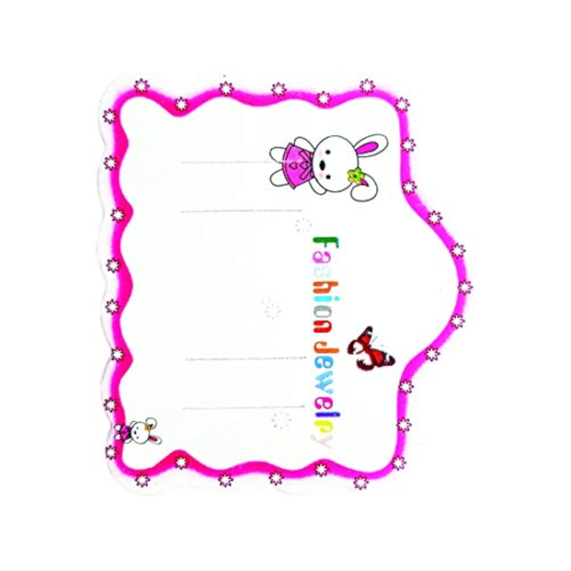50Pcs Jewellery Display Cards for Necklaces, Pack of 50